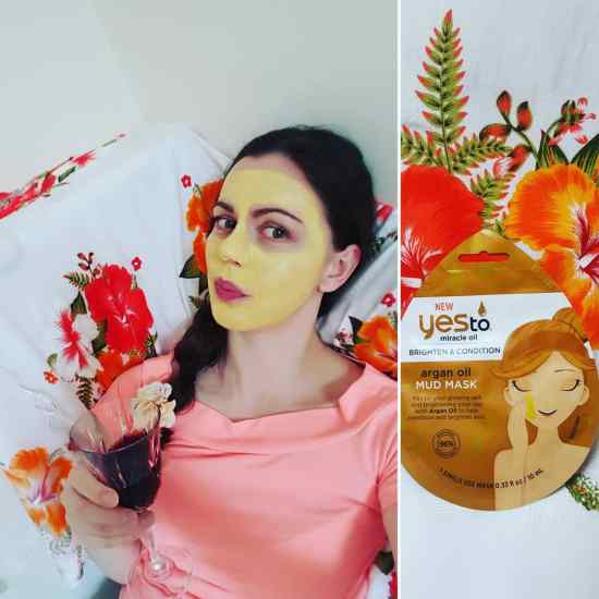Yesto argan oil mud mask