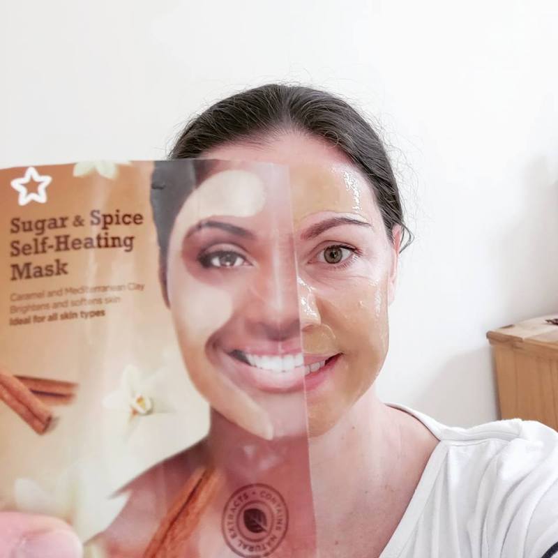 Superdrug Sugar &amp; Spice Self-Heating Mask